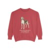 Treeing Walker Coonhound Latin Sweatshirt, Crimson, front view