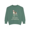 Treeing Walker Coonhound Sweatshirt, Light Green, front view