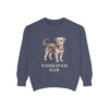 Yorkipoo Dad Sweatshirt, Vintage Dog Sketch Crewneck, Dog Dad Gift
