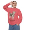 Yorkipoo Latin Sweatshirt, Vintage Dog Sketch Crewneck, Dog Latin Gift