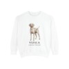 Vizsla Latin Sweatshirt, Vintage Dog Sketch Crewneck, Dog Latin Gift