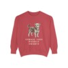 Yorkipoo Humor Sweatshirt, Vintage Dog Sketch Crewneck, Dog Humor Gift