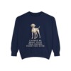 Vizsla Humor Sweatshirt, Vintage Dog Sketch Crewneck, Dog Humor Gift