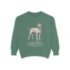 Wirehaired Pointing Griffon Latin Sweatshirt, Vintage Dog Sketch Crewneck, Dog Latin Gift