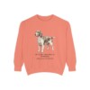 10728055128170197343_2048.jpeg Welsh Springer Spaniel Latin Sweatshirt, Vintage Dog Sketch Crewneck, Dog Latin Gift