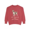 Welsh Springer Spaniel Humor Sweatshirt, Vintage Dog Sketch Crewneck, Dog Humor Gift