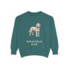 Whoodle Dad Sweatshirt, Vintage Dog Sketch Crewneck, Dog Dad Gift