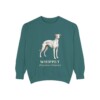 Whippet Latin Sweatshirt, Vintage Dog Sketch Crewneck, Dog Latin Gift
