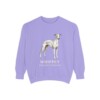 Whippet Latin Sweatshirt, Vintage Dog Sketch Crewneck, Dog Latin Gift