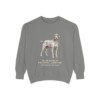 Wirehaired Pointing Griffon Latin Sweatshirt, Vintage Dog Sketch Crewneck, Dog Latin Gift