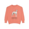 Whippet Latin Sweatshirt, Vintage Dog Sketch Crewneck, Dog Latin Gift