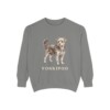 Yorkipoo Sweatshirt, Vintage Dog Sketch Crewneck, Dog Lover Gift