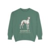 Whippet Latin Sweatshirt, Vintage Dog Sketch Crewneck, Dog Latin Gift