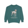 Wirehaired Pointing Griffon Latin Sweatshirt, Vintage Dog Sketch Crewneck, Dog Latin Gift