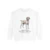 Wirehaired Pointing Griffon Latin Sweatshirt, Vintage Dog Sketch Crewneck, Dog Latin Gift