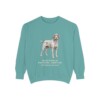 Wirehaired Pointing Griffon Latin Sweatshirt, Vintage Dog Sketch Crewneck, Dog Latin Gift