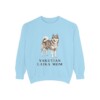 Yakutian Laika Mom Sweatshirt, Vintage Dog Sketch Crewneck, Dog Mom Gift