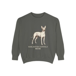 Xoloitzcuintli Mom Sweatshirt, Vintage Dog Sketch Crewneck, Dog Mom Gift