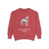 Whoodle Dad Sweatshirt, Vintage Dog Sketch Crewneck, Dog Dad Gift