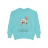 Wirehaired Pointing Griffon Latin Sweatshirt, Vintage Dog Sketch Crewneck, Dog Latin Gift