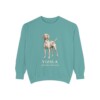 Vizsla Latin Sweatshirt, Vintage Dog Sketch Crewneck, Dog Latin Gift