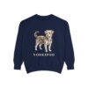 Yorkipoo Sweatshirt, Vintage Dog Sketch Crewneck, Dog Lover Gift