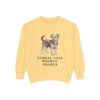 Yorkipoo Humor Sweatshirt, Vintage Dog Sketch Crewneck, Dog Humor Gift