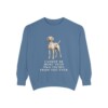 Vizsla Humor Sweatshirt, Vintage Dog Sketch Crewneck, Dog Humor Gift