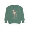 Vizsla Sweatshirt, Vintage Dog Sketch Crewneck, Dog Lover Gift