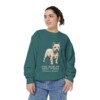 West Highland White Terrier Latin Sweatshirt, Vintage Dog Sketch Crewneck, Dog Latin Gift