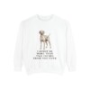 Vizsla Humor Sweatshirt, Vintage Dog Sketch Crewneck, Dog Humor Gift