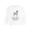 Wirehaired Pointing Griffon Sweatshirt, Vintage Dog Sketch Crewneck, Dog Lover Gift