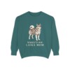 Yakutian Laika Mom Sweatshirt, Vintage Dog Sketch Crewneck, Dog Mom Gift