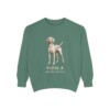 Vizsla Latin Sweatshirt, Vintage Dog Sketch Crewneck, Dog Latin Gift