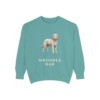 Whoodle Dad Sweatshirt, Vintage Dog Sketch Crewneck, Dog Dad Gift