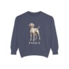 Vizsla Sweatshirt, Vintage Dog Sketch Crewneck, Dog Lover Gift