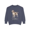 4676769588273942550_2048.jpeg Welsh Springer Spaniel Latin Sweatshirt, Vintage Dog Sketch Crewneck, Dog Latin Gift