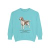 4818363932487472473_2048.jpeg Welsh Springer Spaniel Latin Sweatshirt, Vintage Dog Sketch Crewneck, Dog Latin Gift