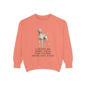 Vizsla Humor Sweatshirt, Vintage Dog Sketch Crewneck, Dog Humor Gift