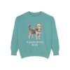 Yorkipoo Dad Sweatshirt, Vintage Dog Sketch Crewneck, Dog Dad Gift