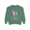Welsh Springer Spaniel Humor Sweatshirt, Vintage Dog Sketch Crewneck, Dog Humor Gift