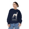 Whippet Latin Sweatshirt, Vintage Dog Sketch Crewneck, Dog Latin Gift