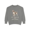 Welsh Springer Spaniel Humor Sweatshirt, Vintage Dog Sketch Crewneck, Dog Humor Gift