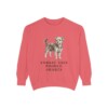Yorkipoo Humor Sweatshirt, Vintage Dog Sketch Crewneck, Dog Humor Gift