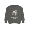 Whoodle Dad Sweatshirt, Vintage Dog Sketch Crewneck, Dog Dad Gift