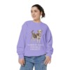 Yorkipoo Humor Sweatshirt, Vintage Dog Sketch Crewneck, Dog Humor Gift