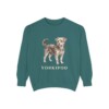 Yorkipoo Sweatshirt, Vintage Dog Sketch Crewneck, Dog Lover Gift