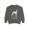 Whippet Latin Sweatshirt, Vintage Dog Sketch Crewneck, Dog Latin Gift