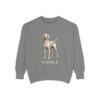 Vizsla Sweatshirt, Vintage Dog Sketch Crewneck, Dog Lover Gift