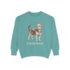 Yorkipoo Sweatshirt, Vintage Dog Sketch Crewneck, Dog Lover Gift